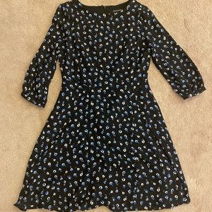 Banana Republic Floral Long Sleeve Dress